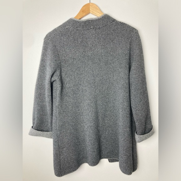 Benedetta B Italian Wool Cashmere Blend Cardigan - Picture 3 of 10